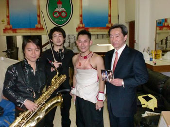 Backstage with the Artists